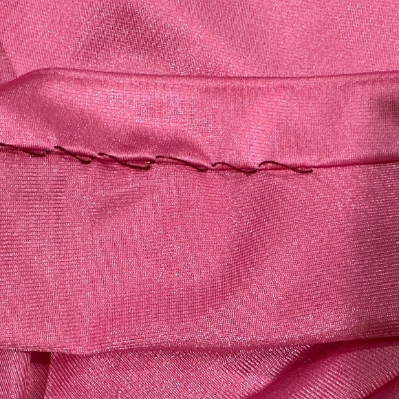 Vintage Vanity Fair Pink Nylon Lounge Robe – Size Large - Picture 8 of 13